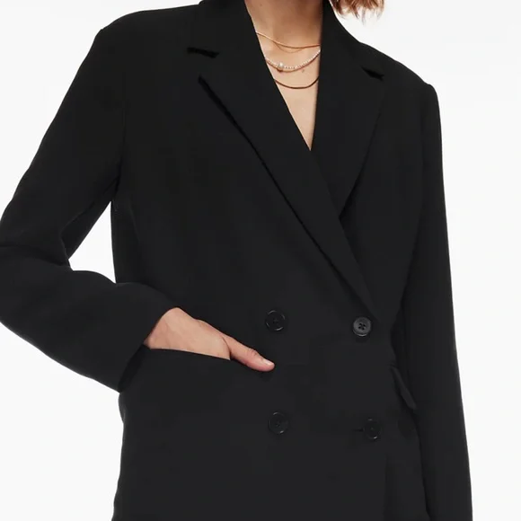 NWT Aritzia Wilfred Cherrelle Blazer in Limited Edition Color Grey Taupe
